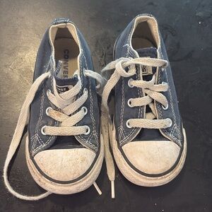 Converse Kids Navy and White Sneakers